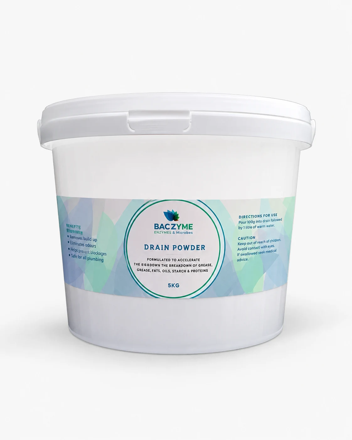 Baczyme Drain Powder front view