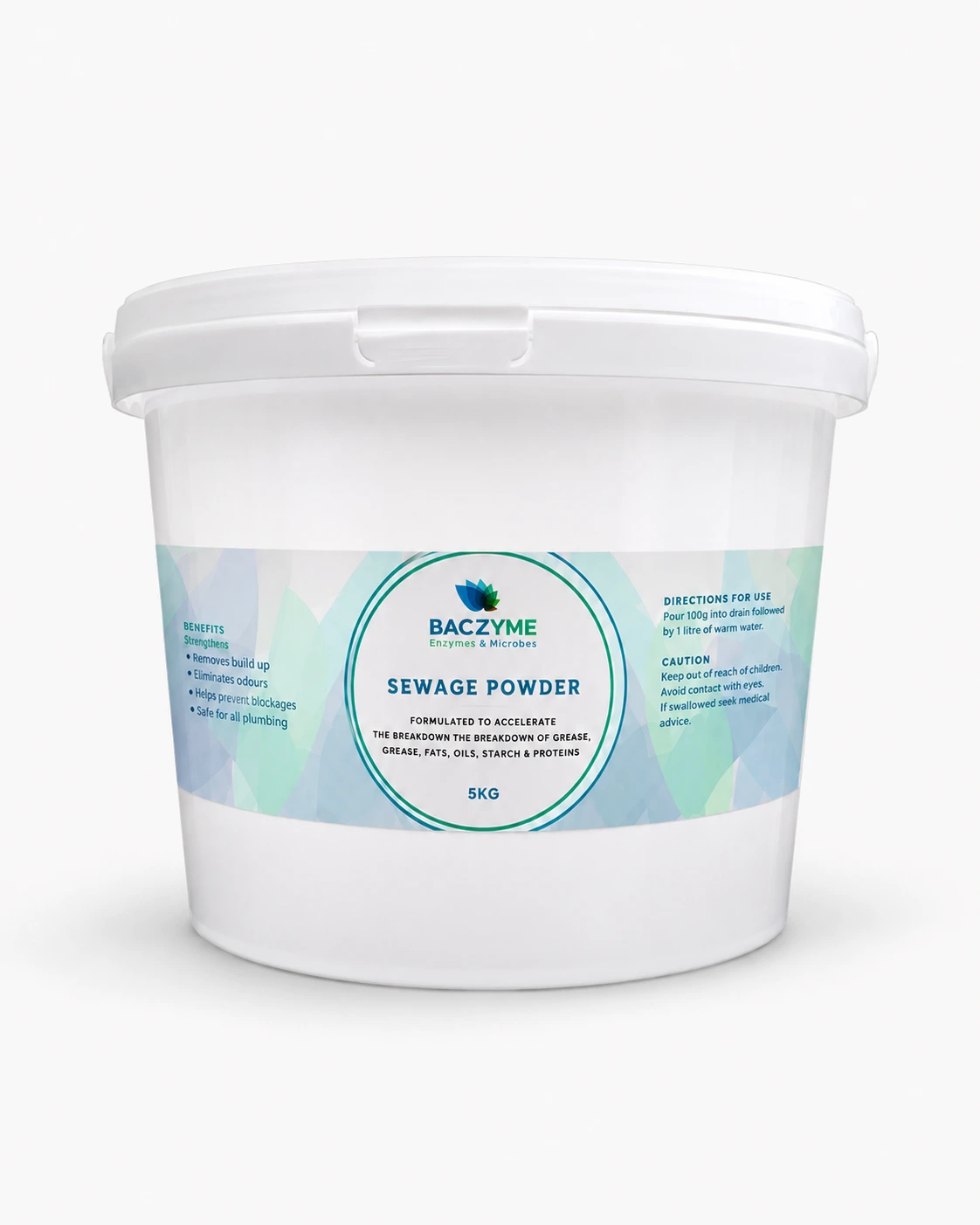 Baczyme Sewage Powder packaging